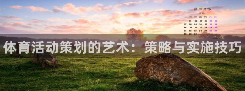 体育活动策划的艺术：策略与实施技巧