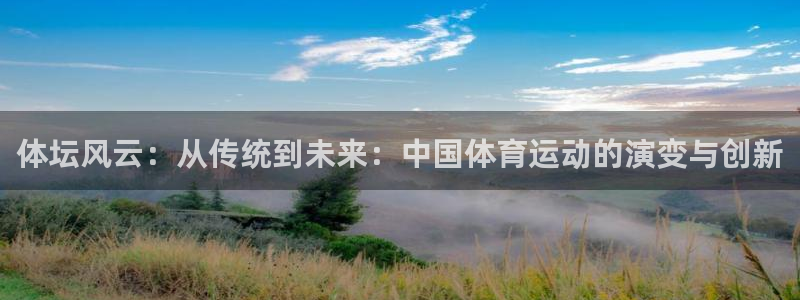 体坛风云：从传统到未来：中国体育运动的演变与创新